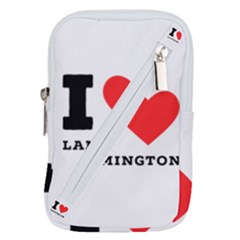 I Love Lamington Belt Pouch Bag (small) by ilovewhateva