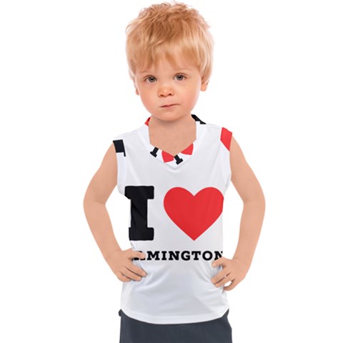 I Love Lamington Kids  Sport Tank Top by ilovewhateva