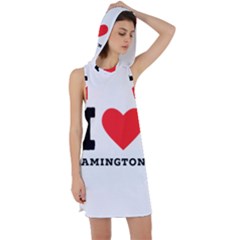 I Love Lamington Racer Back Hoodie Dress by ilovewhateva