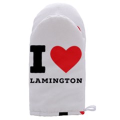 I Love Lamington Microwave Oven Glove by ilovewhateva