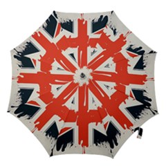 Union Jack England Uk United Kingdom London Hook Handle Umbrellas (medium) by Ravend