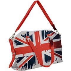 Union Jack England Uk United Kingdom London Canvas Crossbody Bag by Ravend