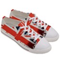 Union Jack England Uk United Kingdom London Women s Low Top Canvas Sneakers View3