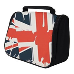 Union Jack England Uk United Kingdom London Full Print Travel Pouch (small) by Ravend