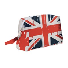 Union Jack England Uk United Kingdom London Wristlet Pouch Bag (medium) by Ravend