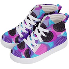 Cookies Chocolate Cookies Sweets Snacks Baked Goods Kids  Hi-top Skate Sneakers by Ravend