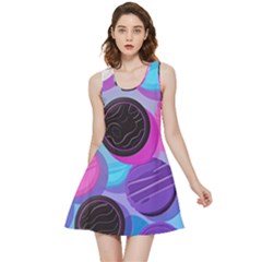 Cookies Chocolate Cookies Sweets Snacks Baked Goods Inside Out Reversible Sleeveless Dress by Ravend