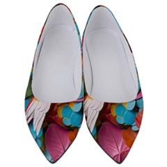 Confetti Tropical Ocean Themed Background Abstract Women s Low Heels by Ravend