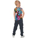 Confetti Tropical Ocean Themed Background Abstract Kids  Sport Tank Top View2