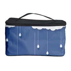 Clouds Rain Paper Raindrops Weather Sky Raining Cosmetic Storage