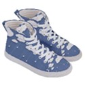 Clouds Rain Paper Raindrops Weather Sky Raining Men s Hi-Top Skate Sneakers View3