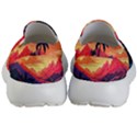 Tropical Landscape Island Background Wallpaper Kids Lightweight Slip Ons View4