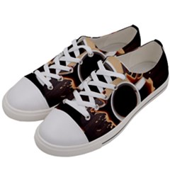 Coffee Cafe Espresso Drink Beverage Women s Low Top Canvas Sneakers by Ravend