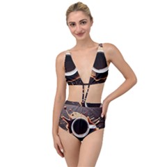 Coffee Cafe Espresso Drink Beverage Tied Up Two Piece Swimsuit by Ravend