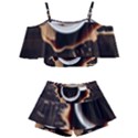 Coffee Cafe Espresso Drink Beverage Kids  Off Shoulder Skirt Bikini View1