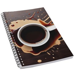 Coffee Cafe Espresso Drink Beverage 5 5  X 8 5  Notebook by Ravend