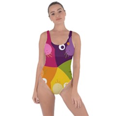 Colorful Cats Bring Sexy Back Swimsuit by Sparkle