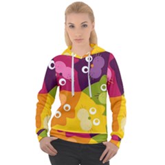 Colorful Cats Women s Overhead Hoodie