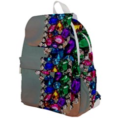 Colorful Diamonds Top Flap Backpack by Sparkle