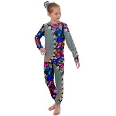 Colorful Diamonds Kids  Long Sleeve Set 