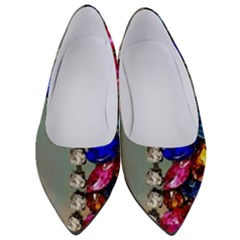 Colorful Diamonds Women s Low Heels by Sparkle