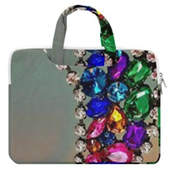 Colorful Diamonds Macbook Pro 16  Double Pocket Laptop Bag  by Sparkle