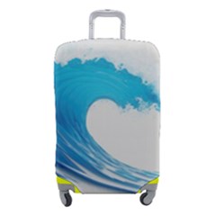 Wave Tsunami Tidal Wave Ocean Sea Water Luggage Cover (small) by Ravend