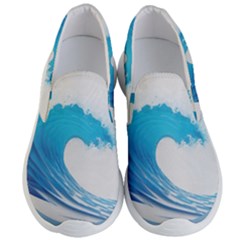 Wave Tsunami Tidal Wave Ocean Sea Water Men s Lightweight Slip Ons by Ravend