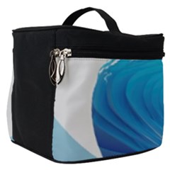 Wave Tsunami Tidal Wave Ocean Sea Water Make Up Travel Bag (small) by Ravend