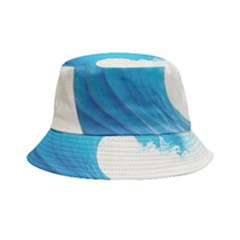 Wave Tsunami Tidal Wave Ocean Sea Water Bucket Hat by Ravend