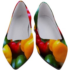 Colorful Capsicum Women s Block Heels 