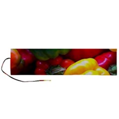 Colorful Capsicum Roll Up Canvas Pencil Holder (l) by Sparkle