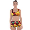 Colorful Capsicum Racerback Boyleg Bikini Set View1