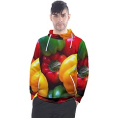 Colorful Capsicum Men s Pullover Hoodie