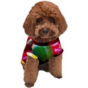 Colorful Capsicum Dog T-Shirt View1