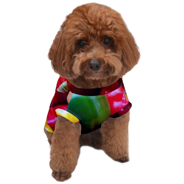 Colorful Capsicum Dog T-Shirt