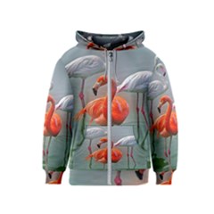 Birds Kids  Zipper Hoodie