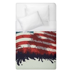 Patriotic Usa United States Flag Old Glory Duvet Cover (single Size) by Ravend