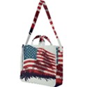 Patriotic Usa United States Flag Old Glory Square Shoulder Tote Bag View1