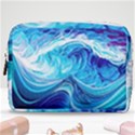 Tsunami Waves Ocean Sea Nautical Nature Water Make Up Pouch (Medium) View1