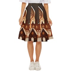 Gingerbread House Gingerbread Christmas Xmas Winter Classic Short Skirt