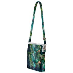 Waterfall Jungle Nature Paper Craft Trees Tropical Multi Function Travel Bag by Ravend