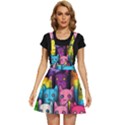 Cats Rainbow Pattern Colorful Feline Pets Apron Dress View1