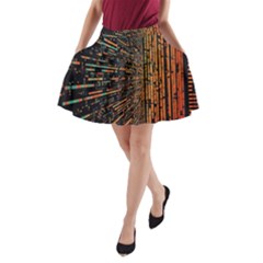 Data Abstract Abstract Background Background A-line Pocket Skirt by Ravend