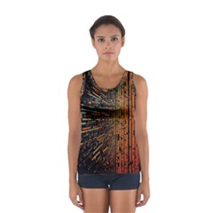 Data Abstract Abstract Background Background Sport Tank Top  by Ravend