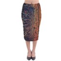 Data Abstract Abstract Background Background Velvet Midi Pencil Skirt View1