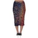 Data Abstract Abstract Background Background Velvet Midi Pencil Skirt View2