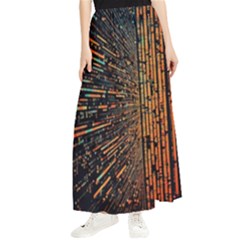 Data Abstract Abstract Background Background Maxi Chiffon Skirt by Ravend