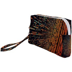 Data Abstract Abstract Background Background Wristlet Pouch Bag (small)