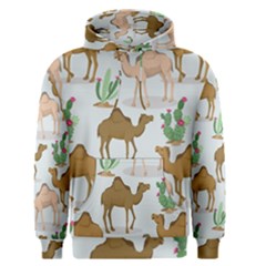 Camels-cactus-desert-pattern Men s Core Hoodie